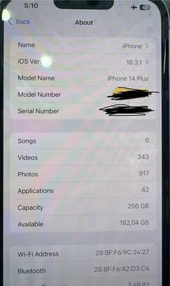 iPhone 14 Plus 256GB