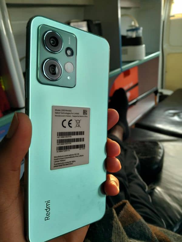 Redmi note 12  Nbr:03366581581 0