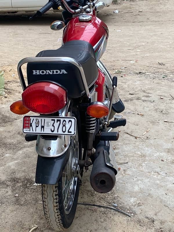 2023 HONDA 125 RED 1