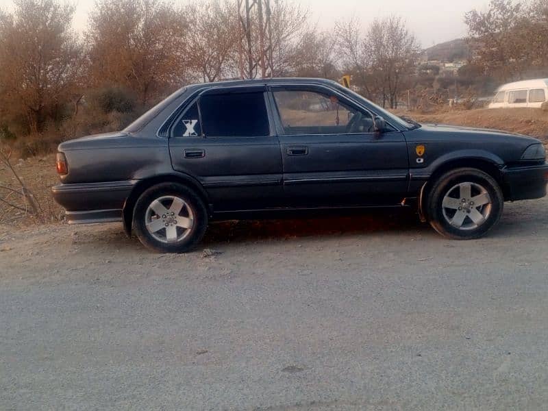 88corolla for urgent sale and exchange possible in mehran 7