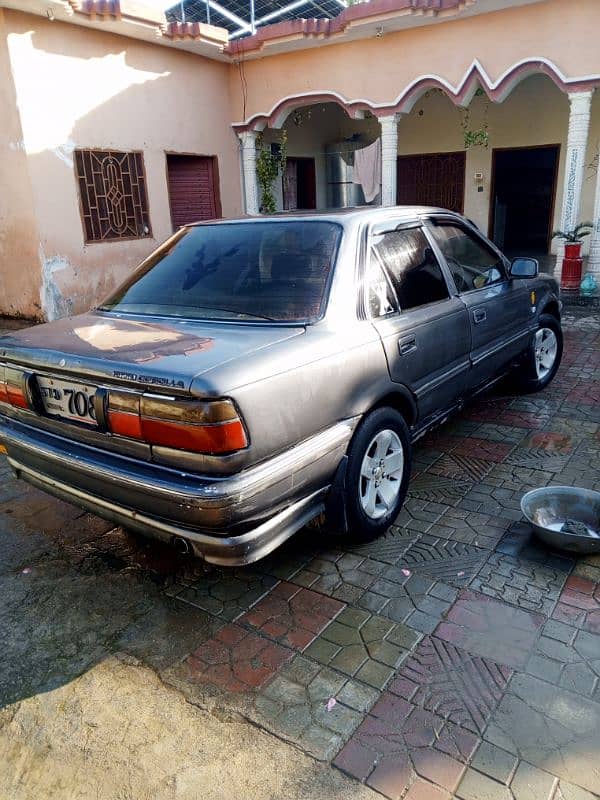 88corolla for urgent sale and exchange possible in mehran 8