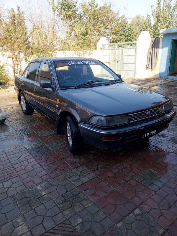 88corolla for urgent sale and exchange possible in mehran 9