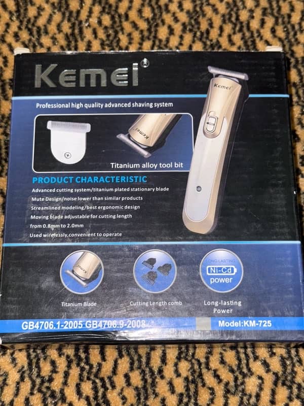 kemei hair trimmer 1