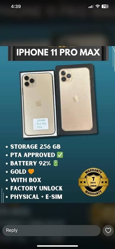 iphone 11PRO TO 16PROMAX PTA APPROVED 9