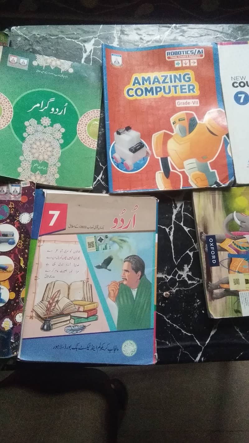 Oxford books 7th class available 2nd hand 2