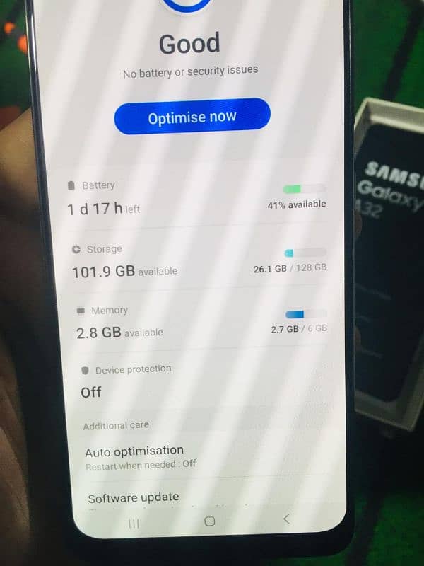 Samsung A32 complete box 9
