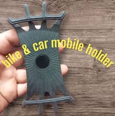 motorcycle and car mobile holder stand.