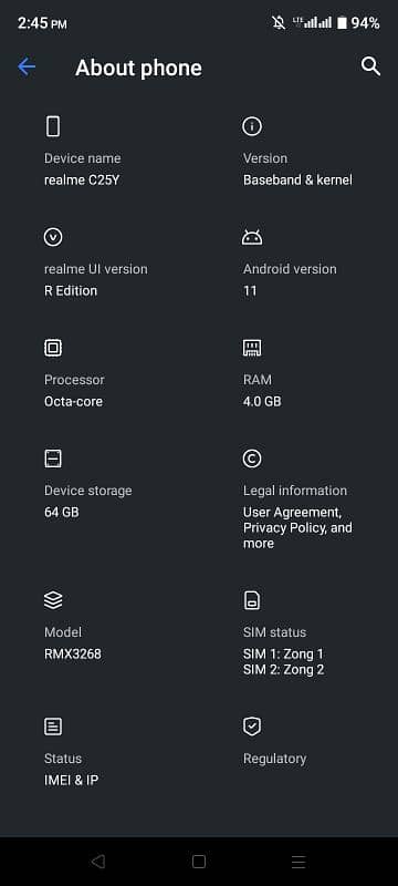 REALME C25Y WITH BOX CHARGER 5