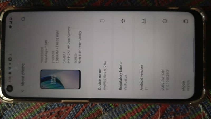 ONEPLUS N105G. PTA APPROVE 4