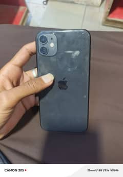 I phone 11 water pack 64gb 3 month sim working