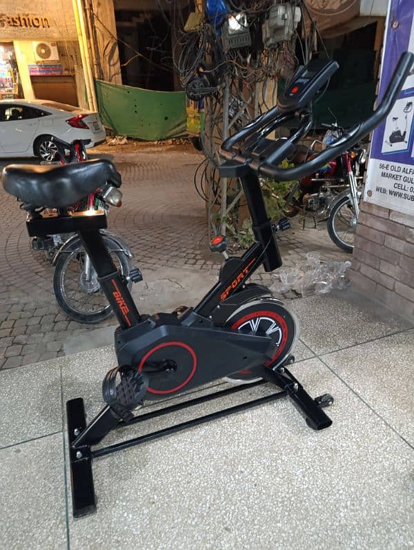 Excise Bike available 120kg capacity with digital Display 7