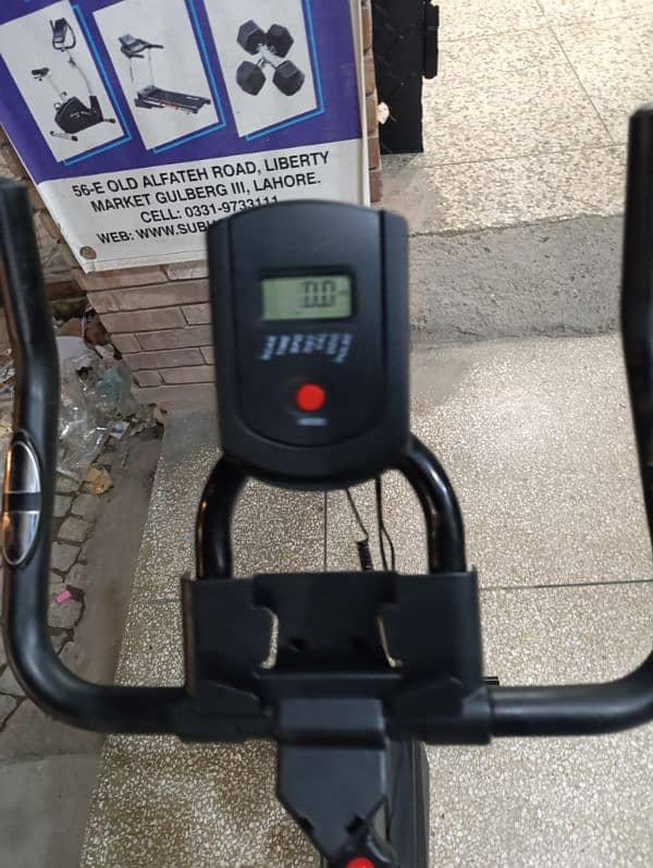 Excise Bike available 120kg capacity with digital Display 9