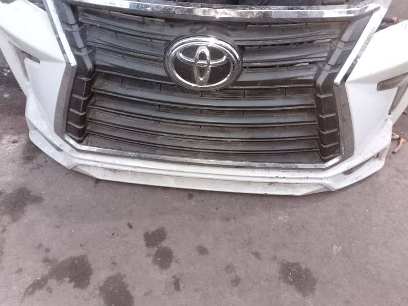 Fortuner front bumper 0