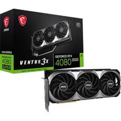 MSI GeForce RTX 4080 SUPER 16G VENTUS 3X OC Video Graphics Card