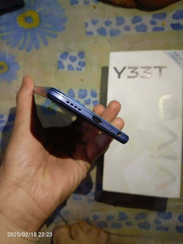 vivo y33T PTA approved with box (8+4/128 gb ) gaming phone 2