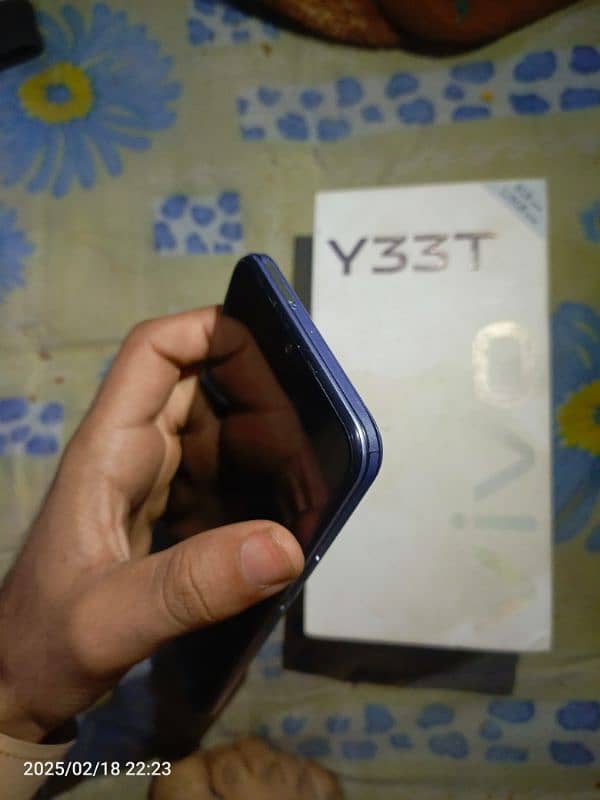 vivo y33T PTA approved with box (8+4/128 gb ) gaming phone 3