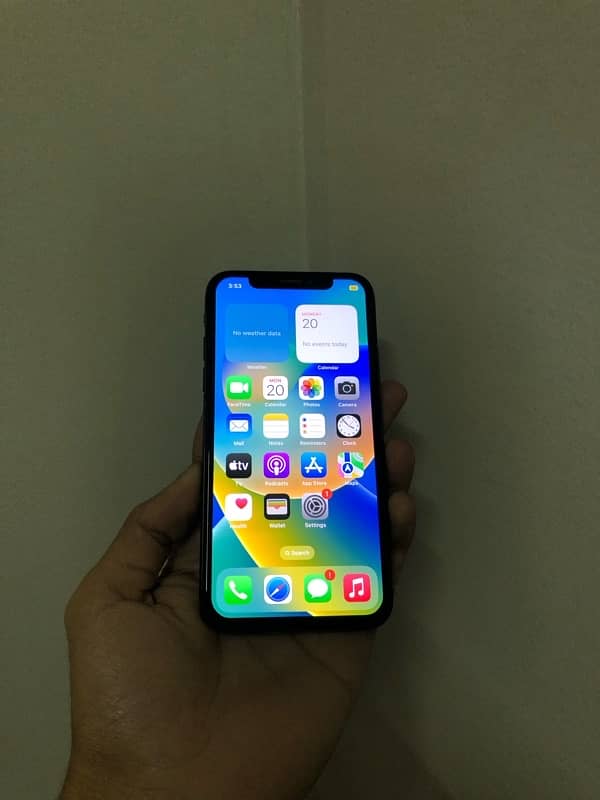 IPHONE X 64GB PTA APPROVED 0