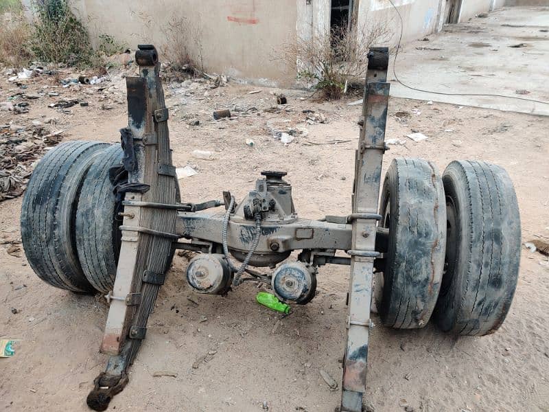 2021 Forland complete (rear tube/hisssa) and (front axle) 0
