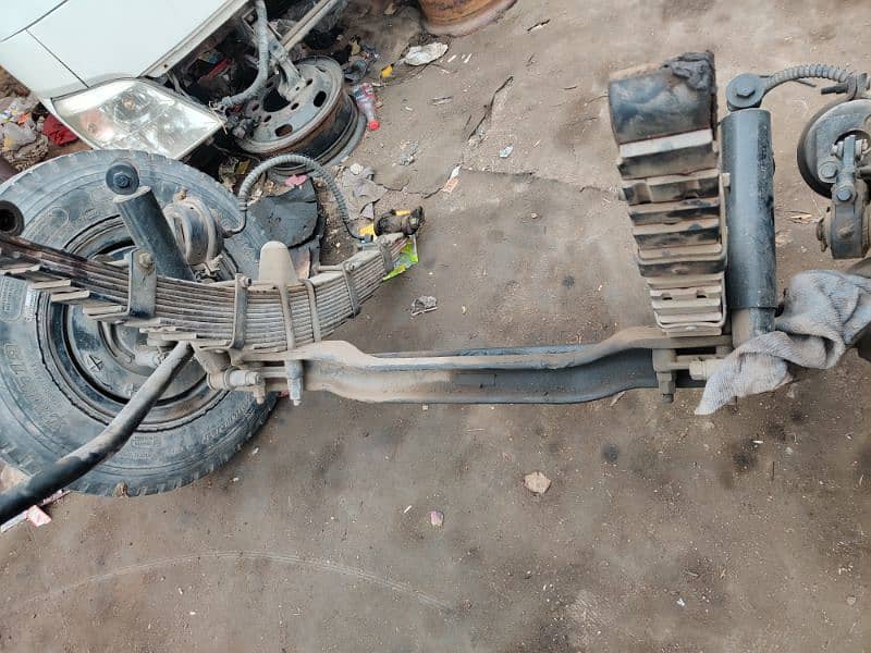 2021 Forland complete (rear tube/hisssa) and (front axle) 3