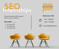 SEO Intern & Expert Required Urgent