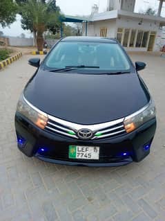 Toyota Corolla XLI 2015 model urgent sale.