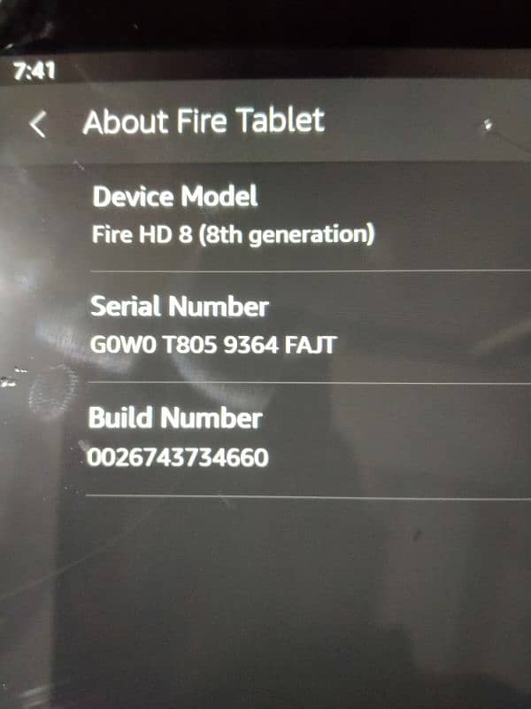 Amazon Fire Hd 8 Generation 2Gb 32Gb Memory Lush condition No Repair 1