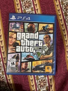 GTA 5 PS4 with map