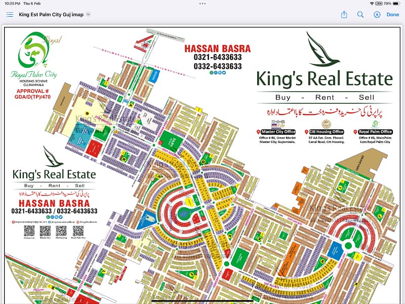 Residential Plot For Sale Is Readily Available In Prime Location Of Palm City Housing Scheme 41