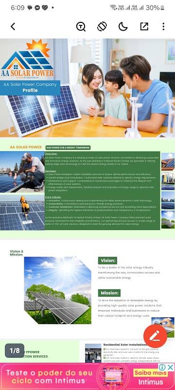 solar power solutions #AA solar power 1