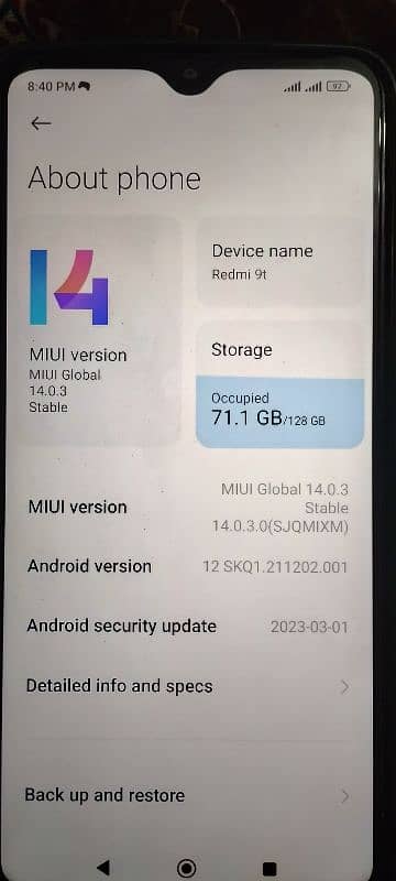 Redmi 9t Exchange possible 0