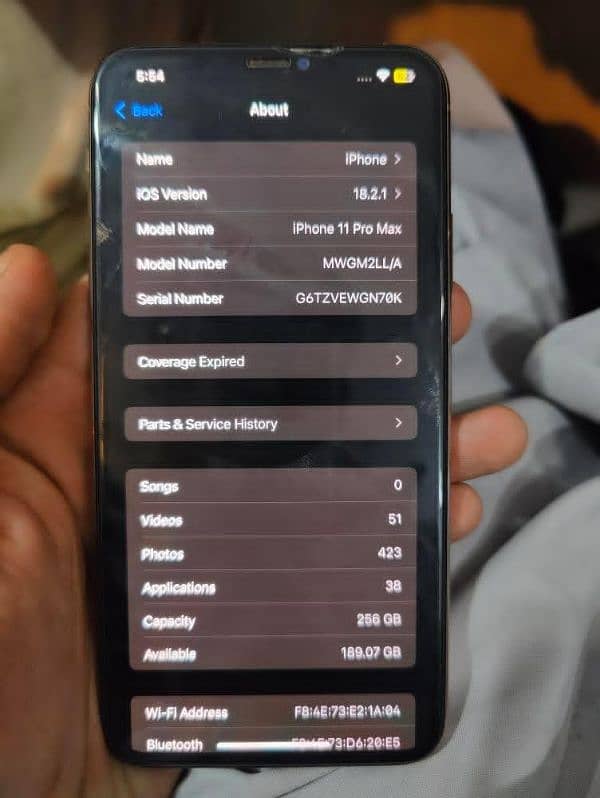 iPhone 11 pro max 256GB non pta 3