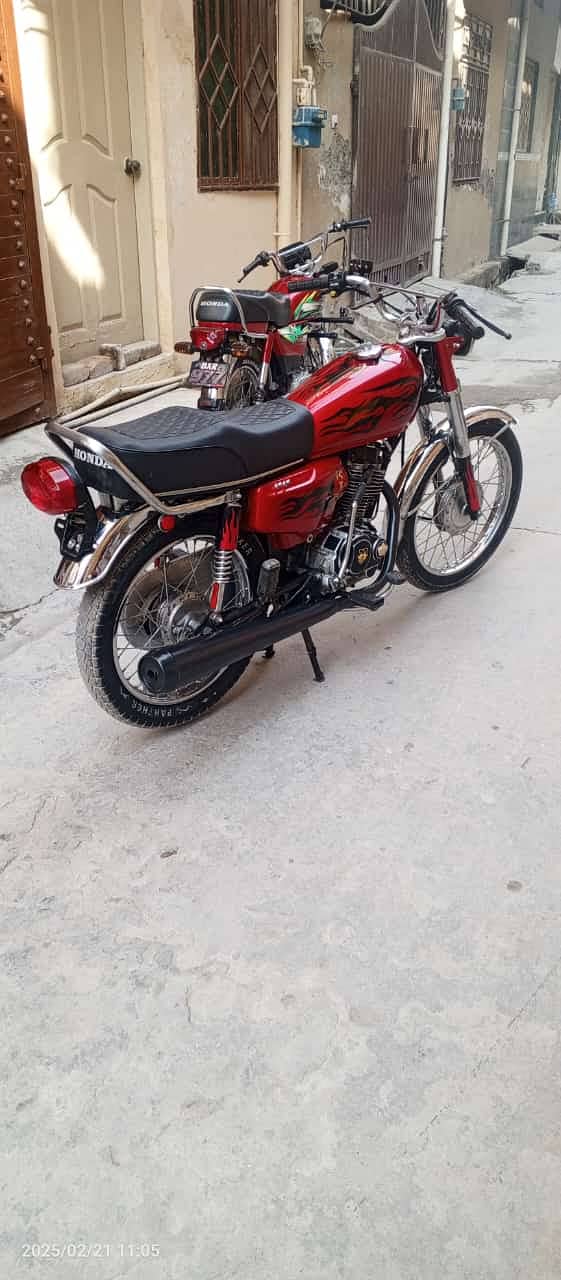 Honda CG 125 | MODEL 2017 | TOTAL GENIUN 5