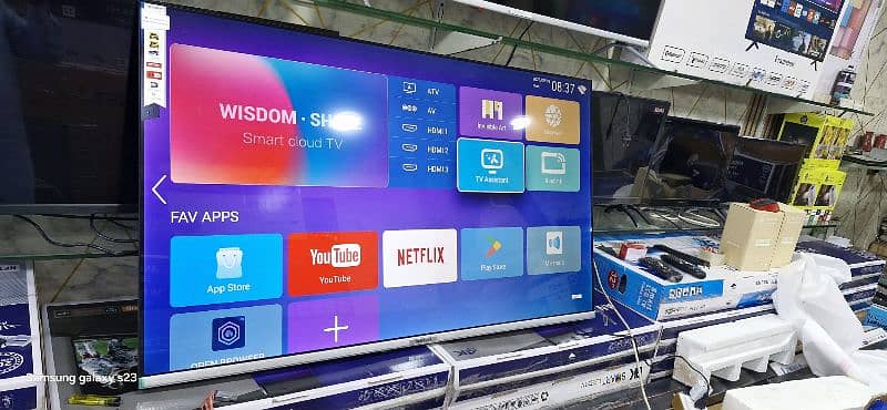 55" Brand new Samsung Andriod smart led tv 0