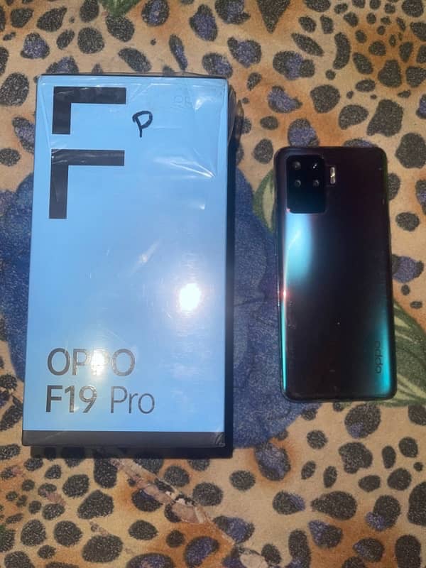 OPPO F19 PRO WITH BOX 1