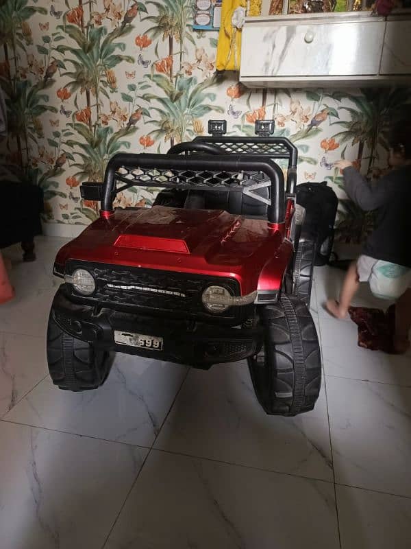 kids Electric jeep 4