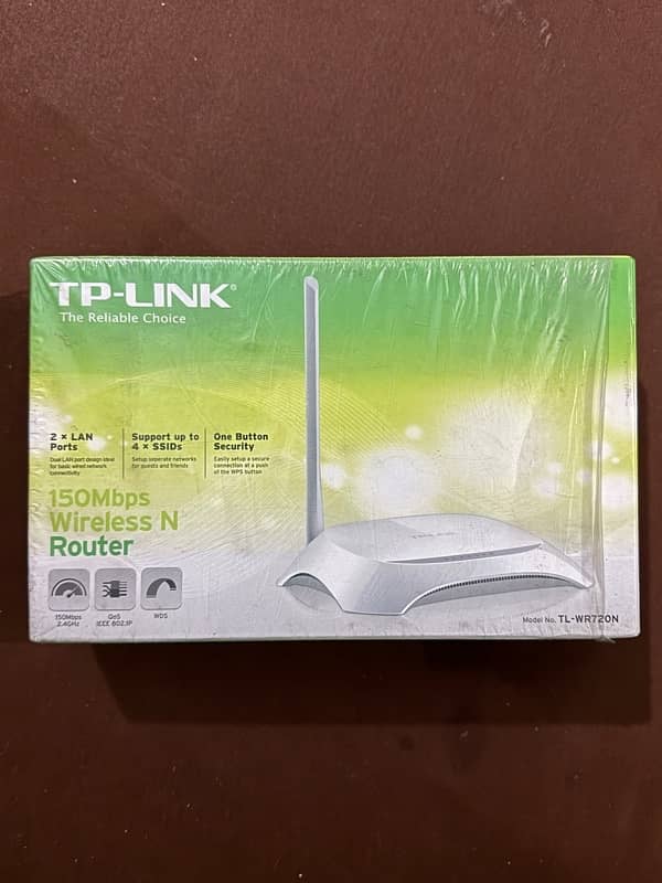 TP-Link router single antenna 0