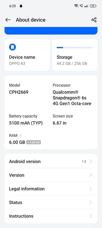 OPPO A3 Open box ha 4