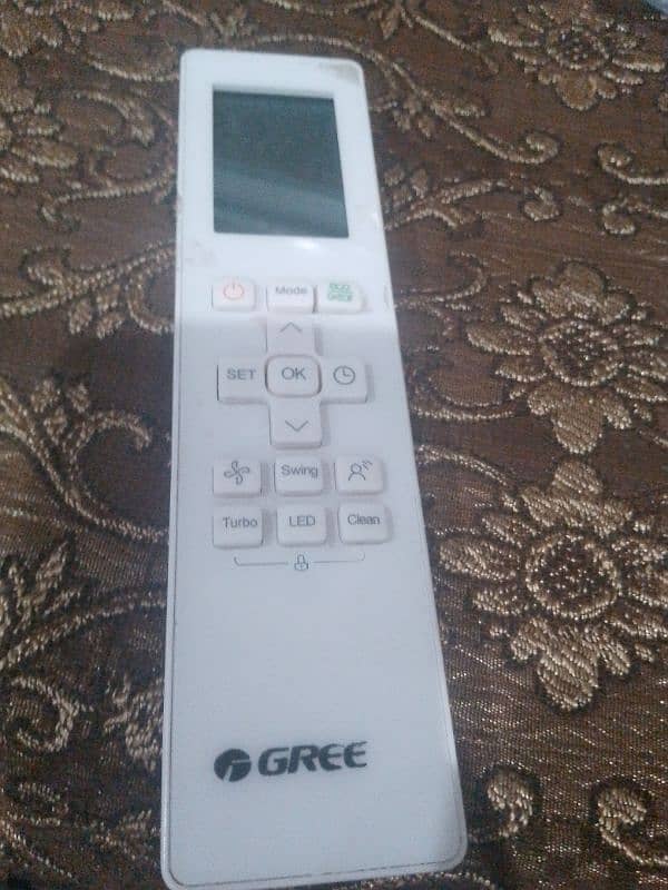 gree ac remote 0