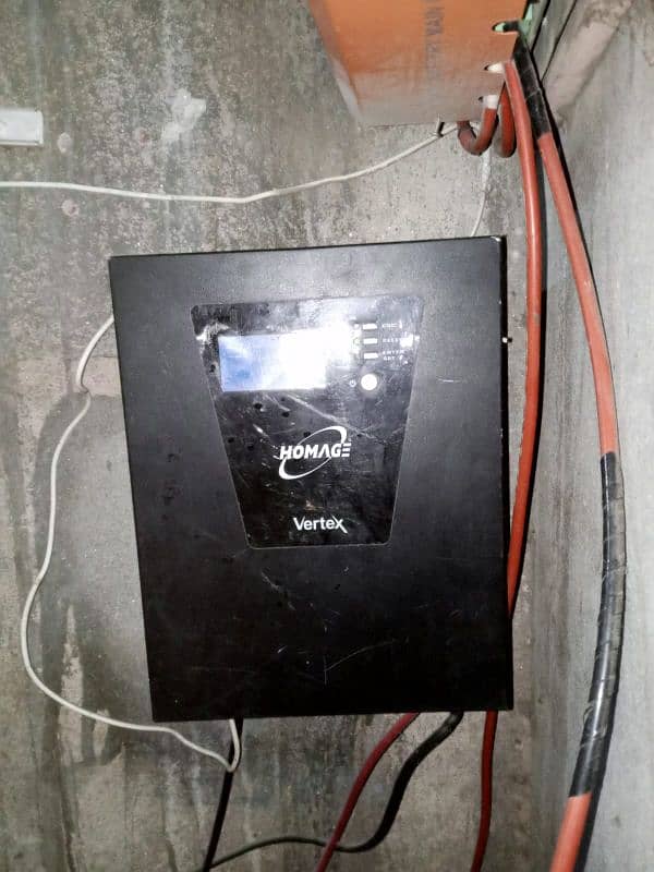 Homage solar inverter 1.2kv 12. volt 0