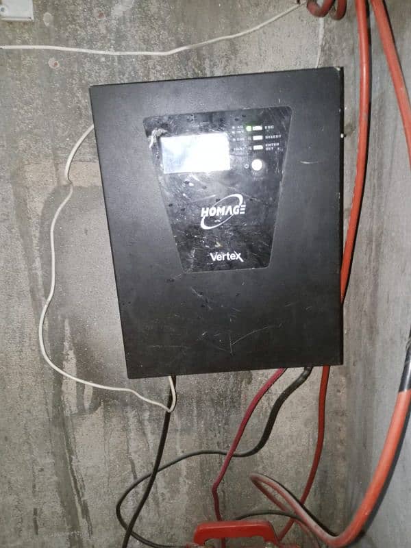 Homage solar inverter 1.2kv 12. volt 2