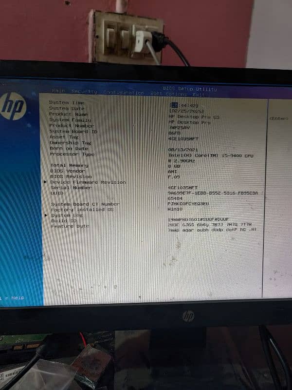 HP Desktop pro G3 i5 9th gen 2