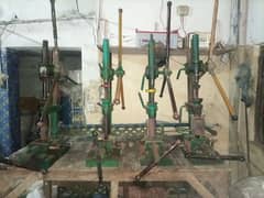 4 complete hand molding machines