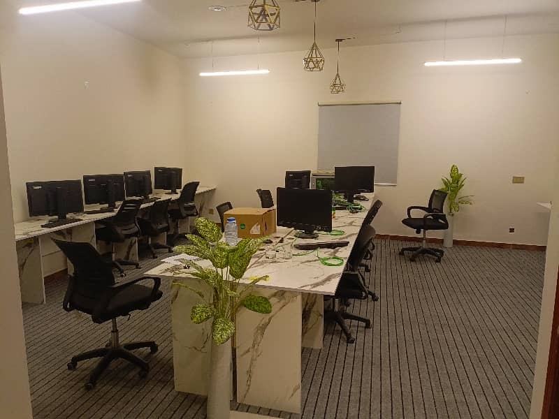 5,Marla AllMost Brand Building 3th Floor Hall Available For Rent In Johar Town Near Expo Center 0