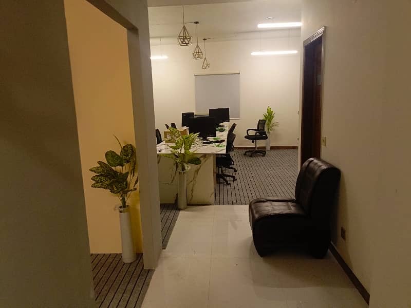 5,Marla AllMost Brand Building 3th Floor Hall Available For Rent In Johar Town Near Expo Center 1