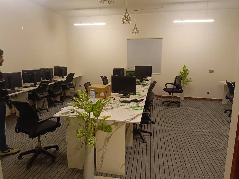 5,Marla AllMost Brand Building 3th Floor Hall Available For Rent In Johar Town Near Expo Center 8