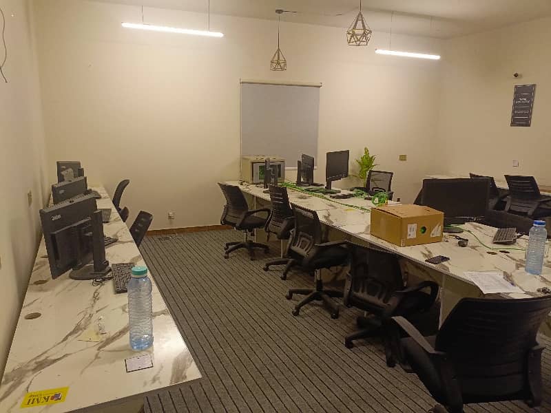 5,Marla AllMost Brand Building 3th Floor Hall Available For Rent In Johar Town Near Expo Center 9