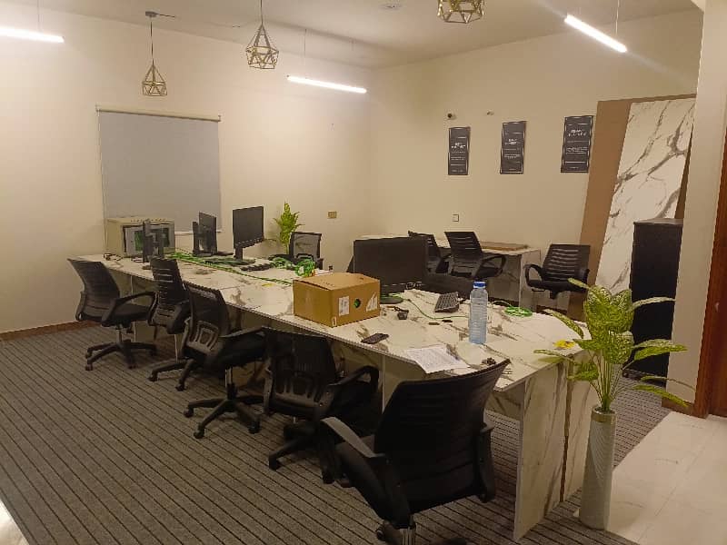 5,Marla AllMost Brand Building 3th Floor Hall Available For Rent In Johar Town Near Expo Center 10