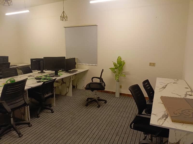 5,Marla AllMost Brand Building 3th Floor Hall Available For Rent In Johar Town Near Expo Center 12