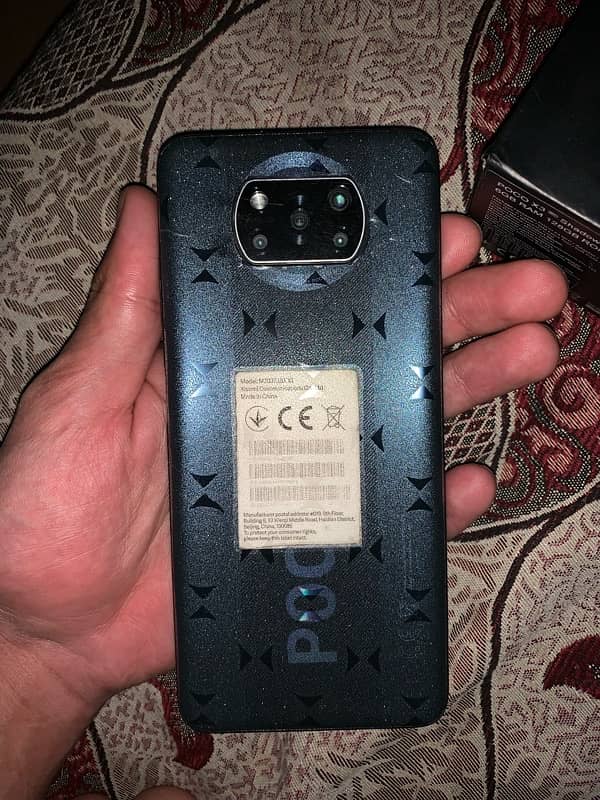 POCO X3 8 (6+2GB) RAM , 128 WITH BOX 2