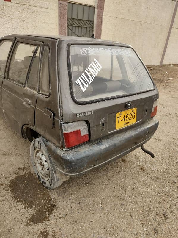 Suzuki Mehran VX 1991 5